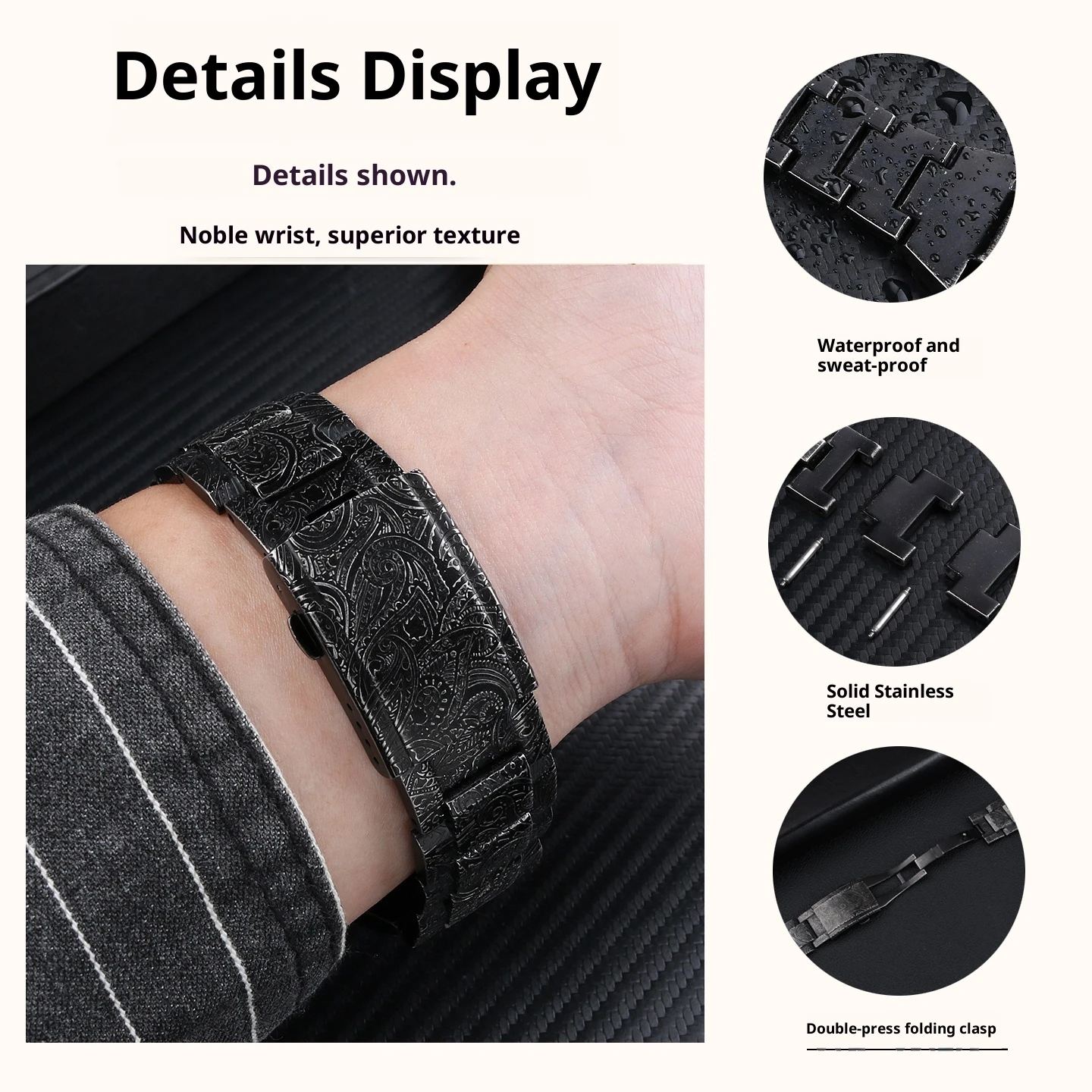 GX-56 المعادن حزام (استيك) ساعة + غلاف فولاذي ل كاسيو G-SHOCK GX-56 ريترو بيزلي الفولاذ المقاوم للصدأ مجموعة مقاوم للماء مجموعة نحت أسود #6