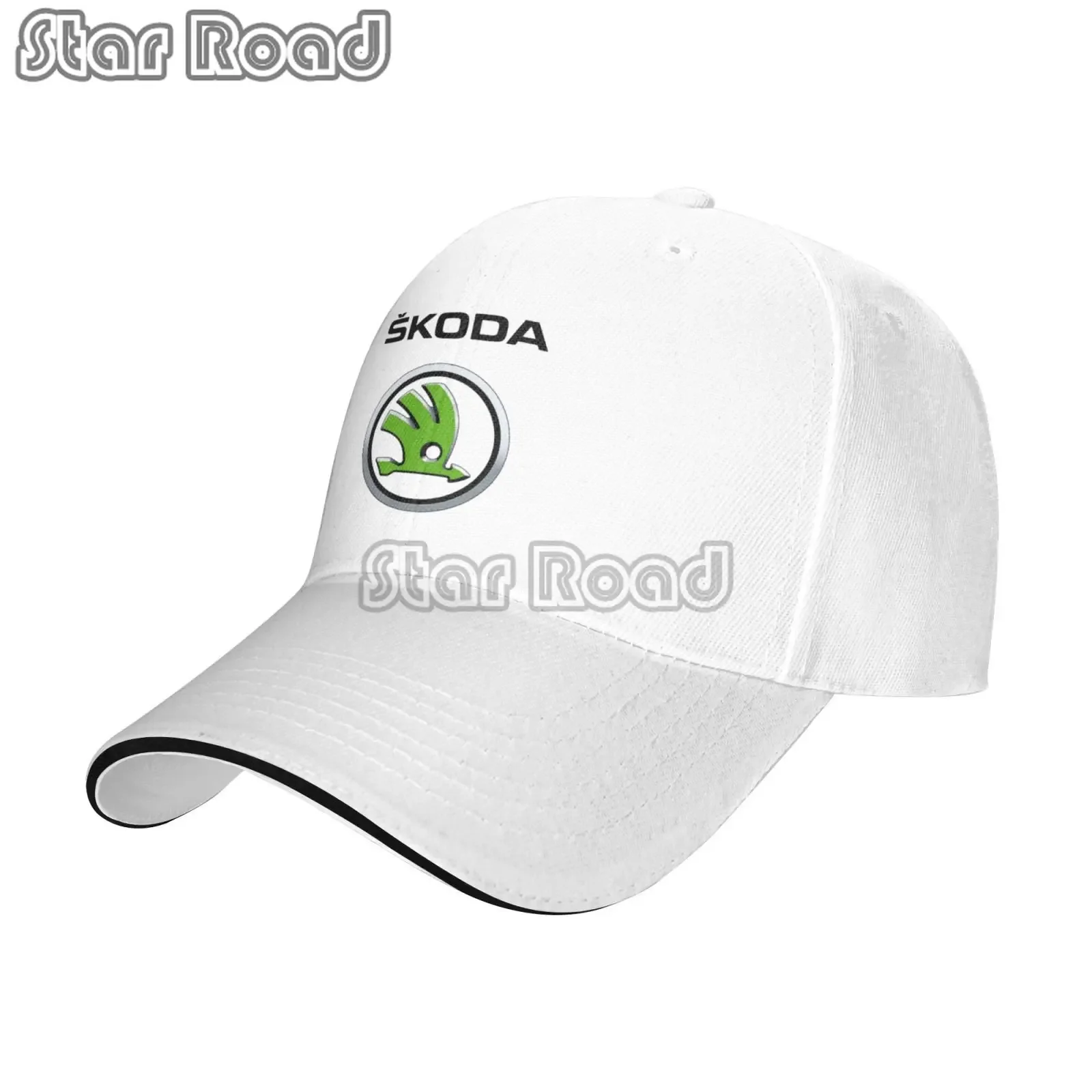 New Fashion Outdoor Sport Fishing Golf for Skoda Logo Baseball Caps Cotton Snapback Hip Hop Hats Men Women Sun Protection Print