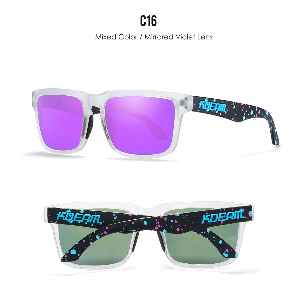 Lunettes de soleil polarisées KDEAM - vue 22