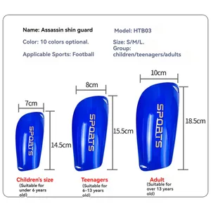 Loogdeel caneleiras de futebol protetores almofadas luz meia inserção placa menino treinamento de futebol legging suporta caneleiras 6 principais vendas caneleira e meiao - №2