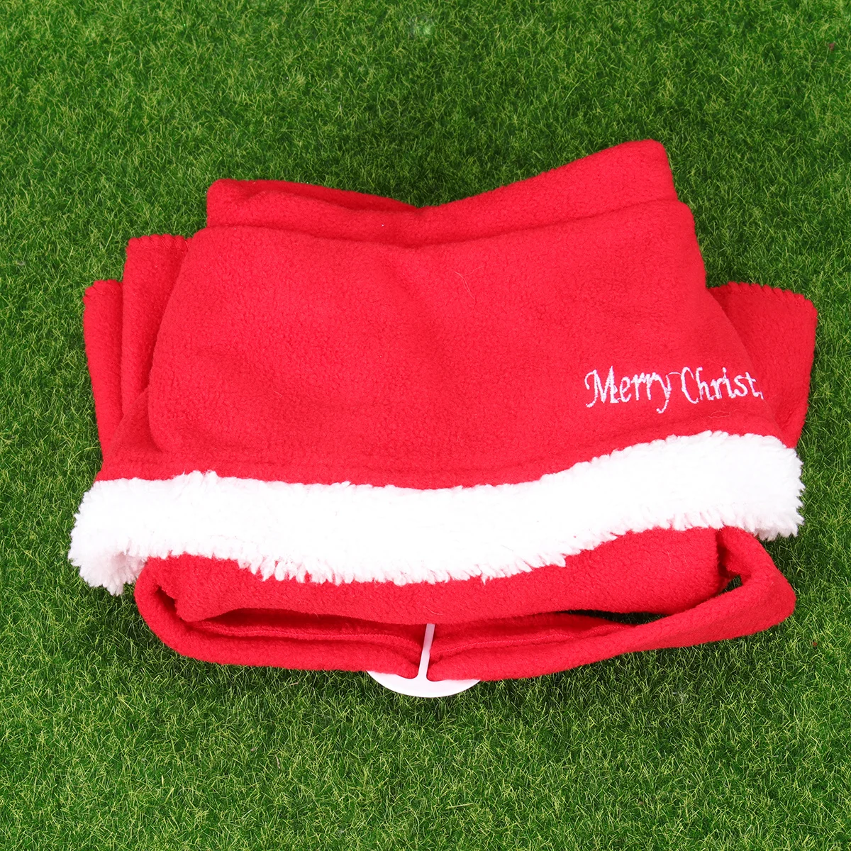 

Christmas Polar Fleece Dog Skirt Size 2xl Warm Pet Clothes Puppy Skirt Outdoor Walking Jogging Festival Outfits