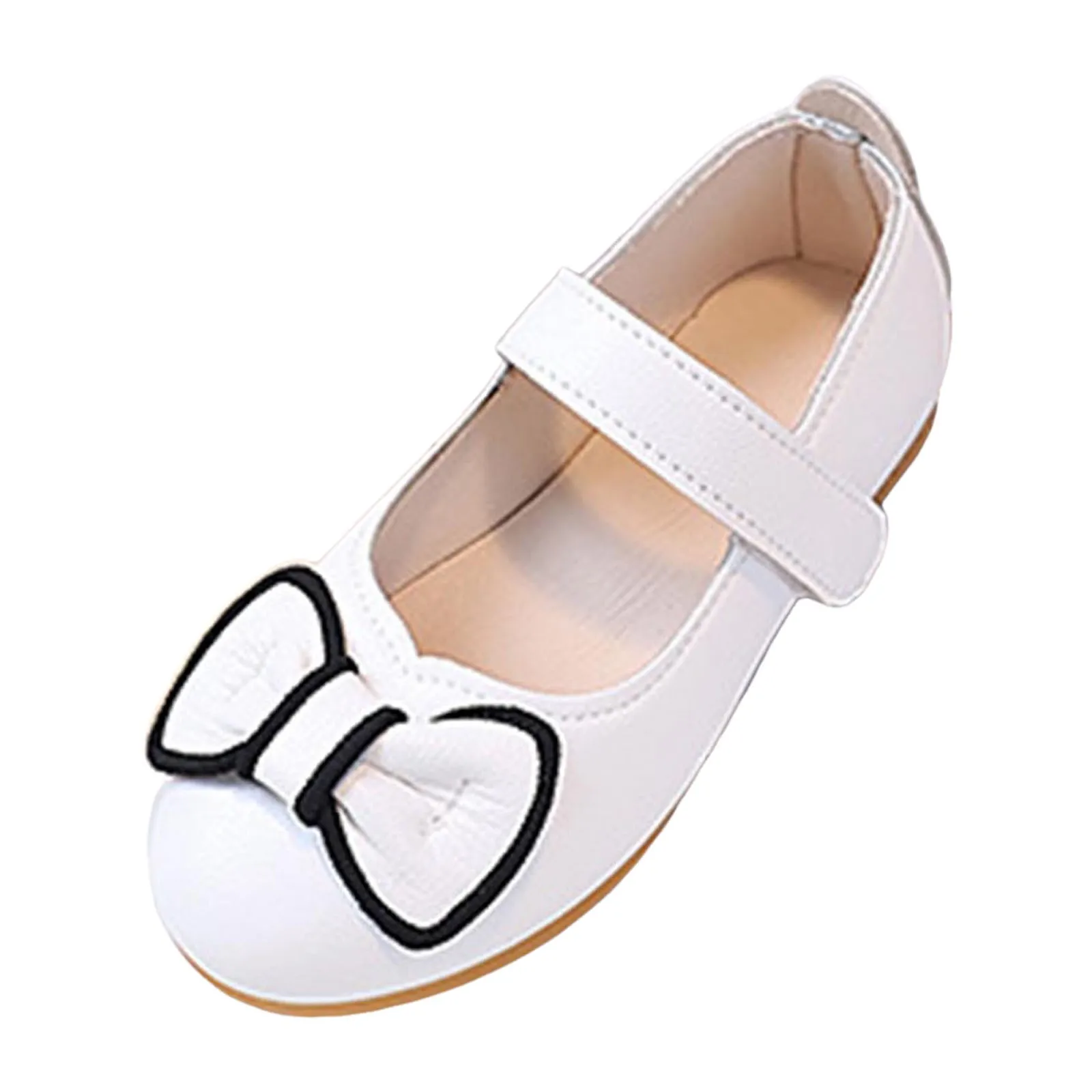 

Детская обувь принцессы, туфли принцессы для девочек с бантами, модные кожаные туфли на мягкой подошве, туфли принцессы для малышей на каблуке