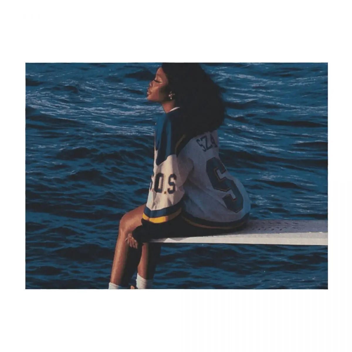 

official sza Throw Blanket Tourist bed plaid Beach Weighted Blankets