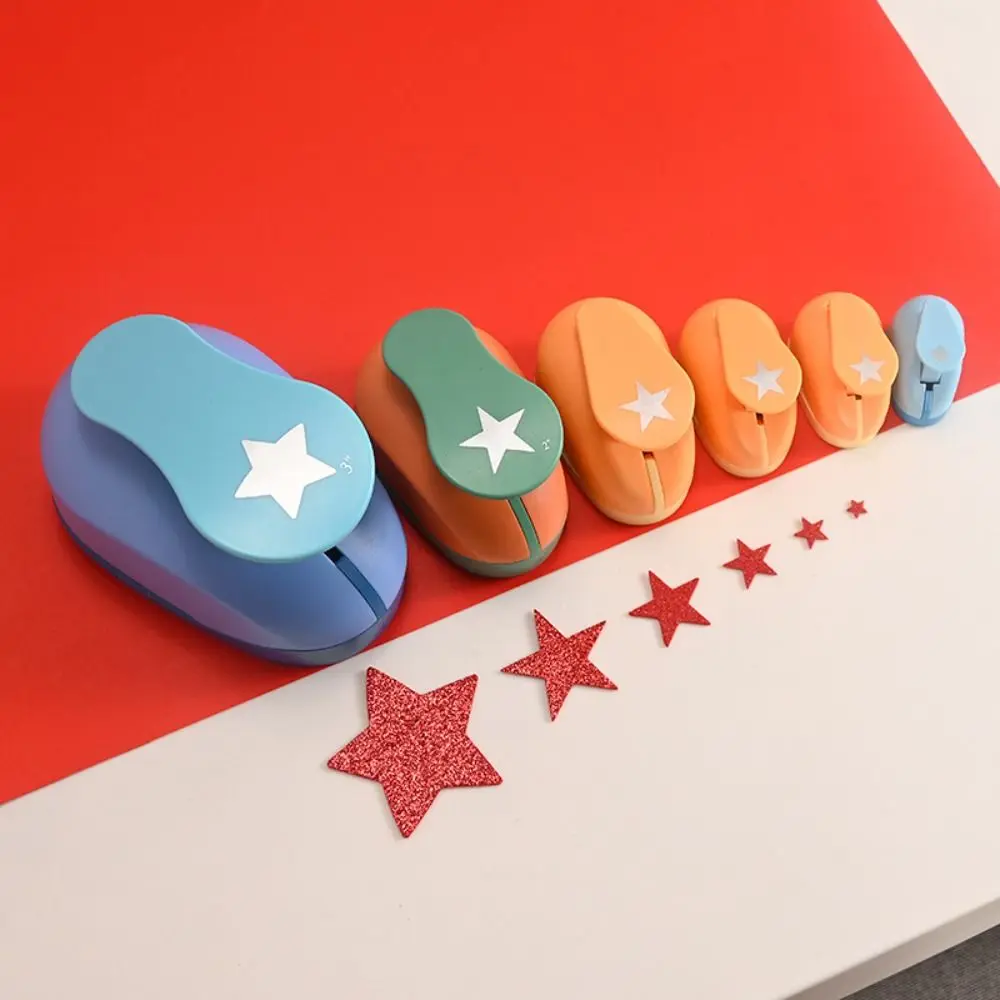 8/16/22/31/50mm Embossing Machine Labor-saving DIY Handmade Crafts Hole Puncher Paper Cutter Cutting Craft Star Punching Machine