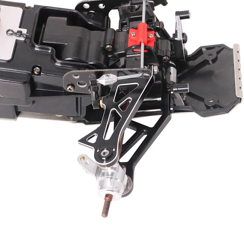 KYX modelo de coche Tiangong 1/10 Hotshot II 2024 versión 58737 brazos superiores e inferiores delanteros de aleación de aluminio