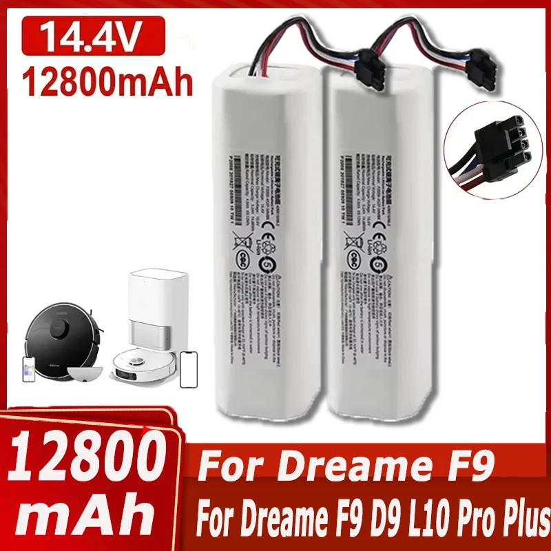 

Для Xiaomi Mijia Mi Sweeping Mopping Robot 1T Dreame D9 F9 L10 pro L10 plus S10 Сменный аккумулятор, P2008-4S2P-MMBK Совместимость