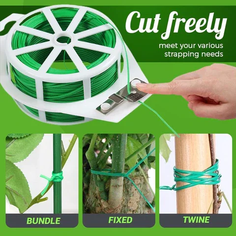 20M/30M/50M Versatile Gardening Twist Ties Plant Binding Wire