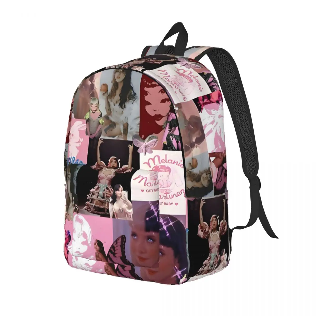 Melanie Martinez Portals New Fashion High Capacity Waterproof College Backpack Trendy Laptop Travel Book Bag 15.7in 17.7in