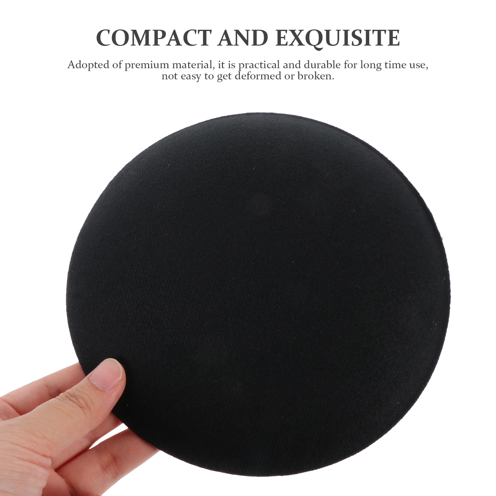 

2Pcs Hat DIY Fascinator Base Cap Round Bases Making Supplies Durable Practical Long Time Use Not Easy Deformed Broken
