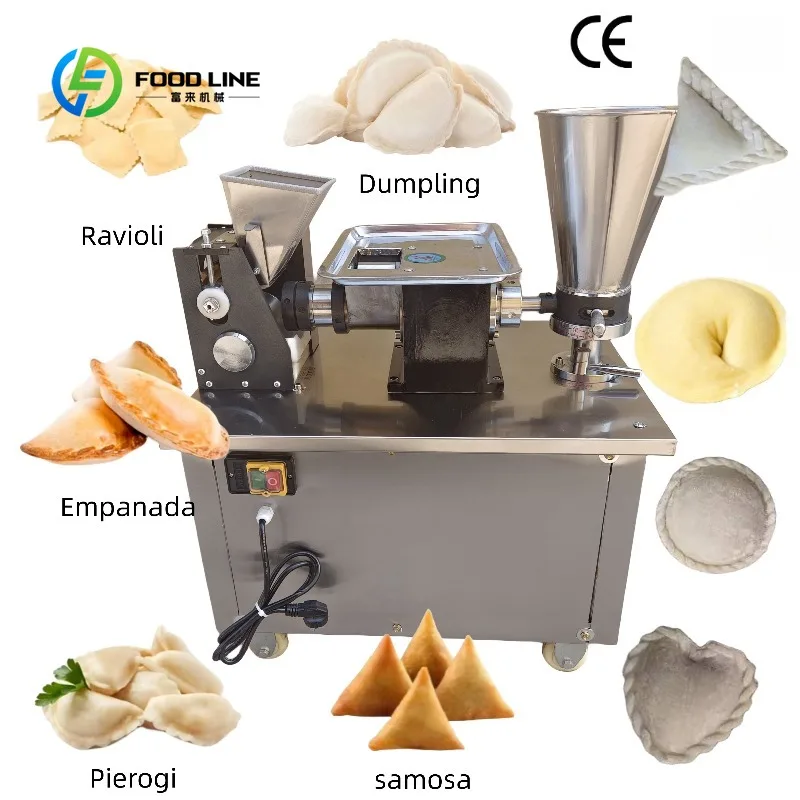 Samosa Machine 4800pcs/h Automatic Maquina Para Hacer Somosa Momo Ravioli Empanada Dumpling Maker Customized