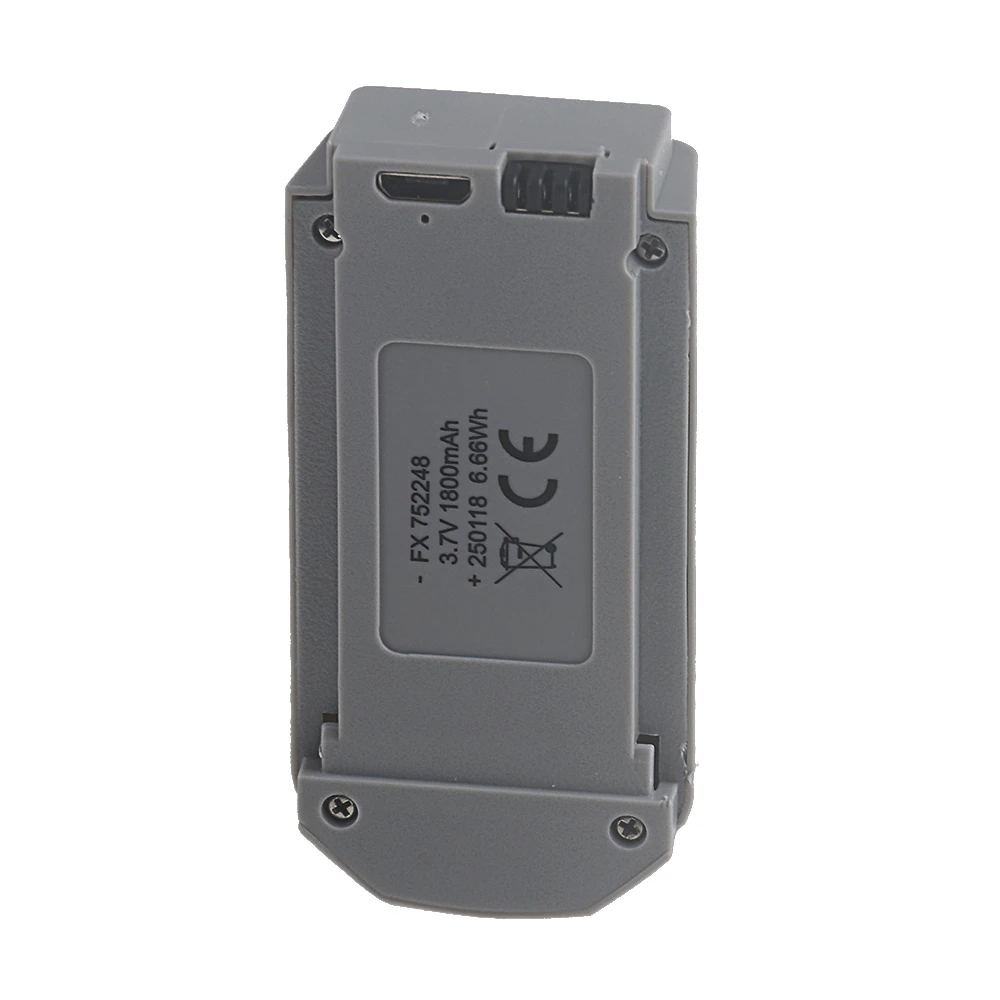 752248 3.7V 1800mAh Lipo Battery for L28/A11/T1 Remote Control Aircraft Battery Accessories