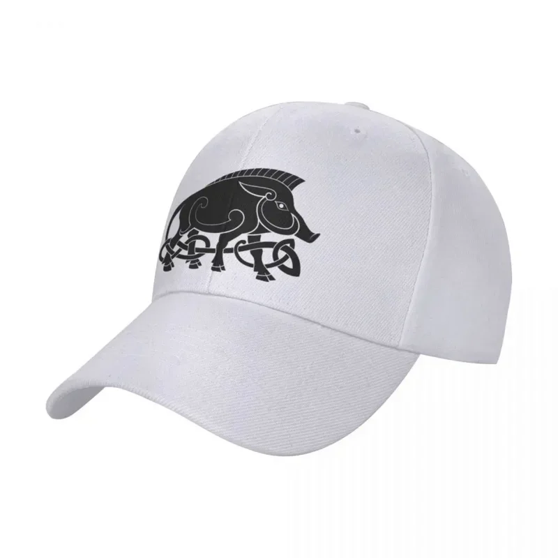 Cool Celtic Boar Symbol Celts Trucker Hat for Men Women Custom Adjustable Unisex Baseball Cap Summer