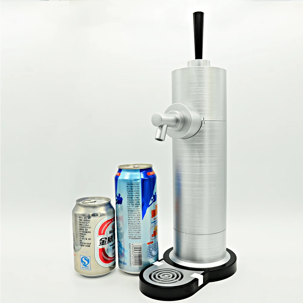 A Surprisingly Portable Beer Server That is Creamy ! Canned Beer Handy Via Dedicated Design Draft Beer Tower