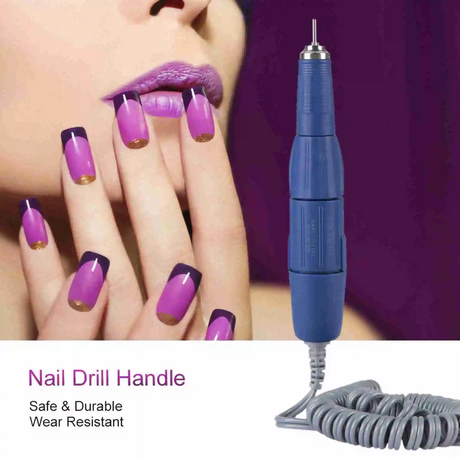 ZK40 102L-2.35mm elektrische nagelboorhandvat handstuk voor elektrische nagelmanicuremachine