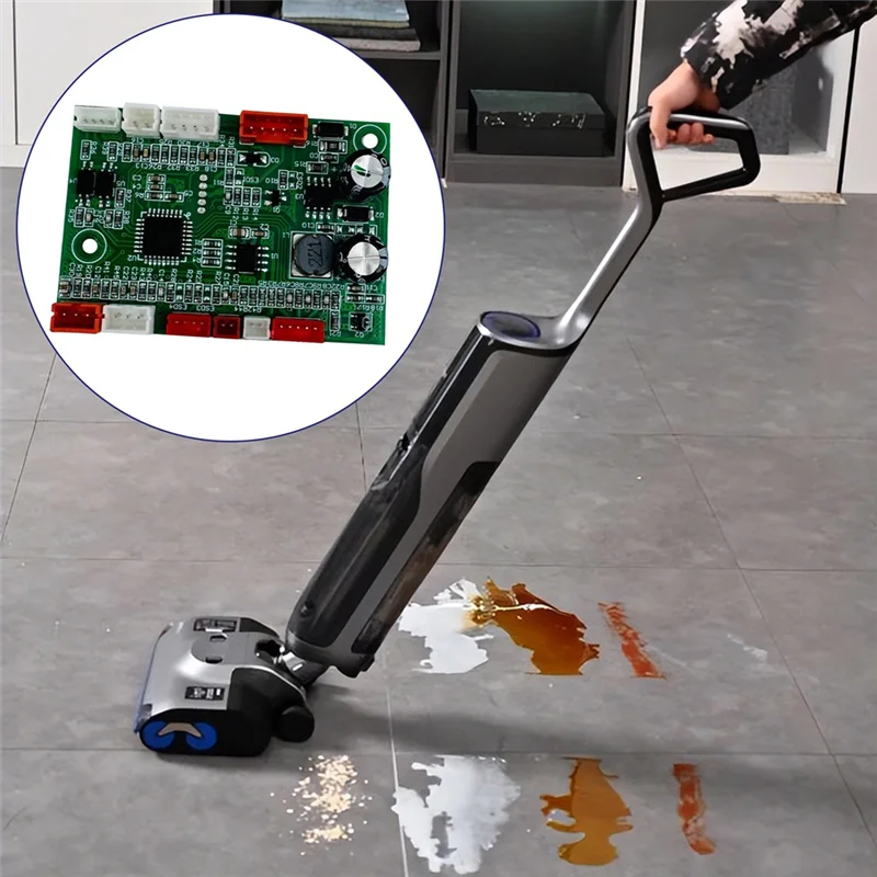 

【Berserkk】Original Motherboard For Redkey W12 Pro Floor Scrubber Vacuum Cleaner Spare Parts PBCA Main Control Board Accessories