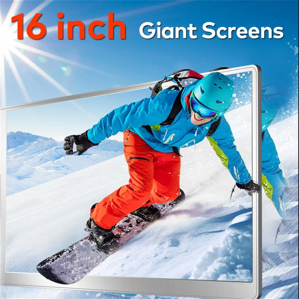 Pantalla dual de 16 ", monitor portátil extendido, subpantalla FHD para portátil, extensor de pantalla triple, Compatible con todos los PC Rospider