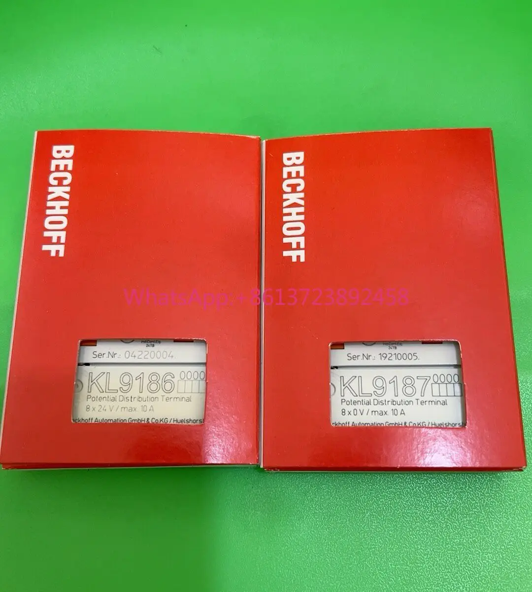 

Beckhoff module KL9186 KL9187 high quality