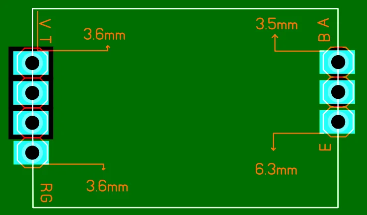 Módulo de comunicação TTL para RS485 UART_TTL para 485 Transceptor automático Patch Direction de fluxo automático de meio furo