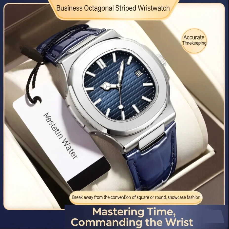 

Новые модные роскошные мужские деловые кожаные часы, женские повседневные наручные часы с датой, мужские военные спортивные кварцевые часы, лучшие часы Reloj Hombre