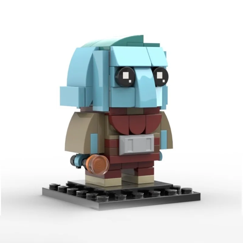 ตัวต่อ MOC Skeleton Crew Brickheadz นีล เฟิร์น KB รุ่น Star Battle จำนวน 435 ชิ้น ของเล่นตัวต่อสถาปัตยกรรม ไอเดียของขวัญคริสต์มาส