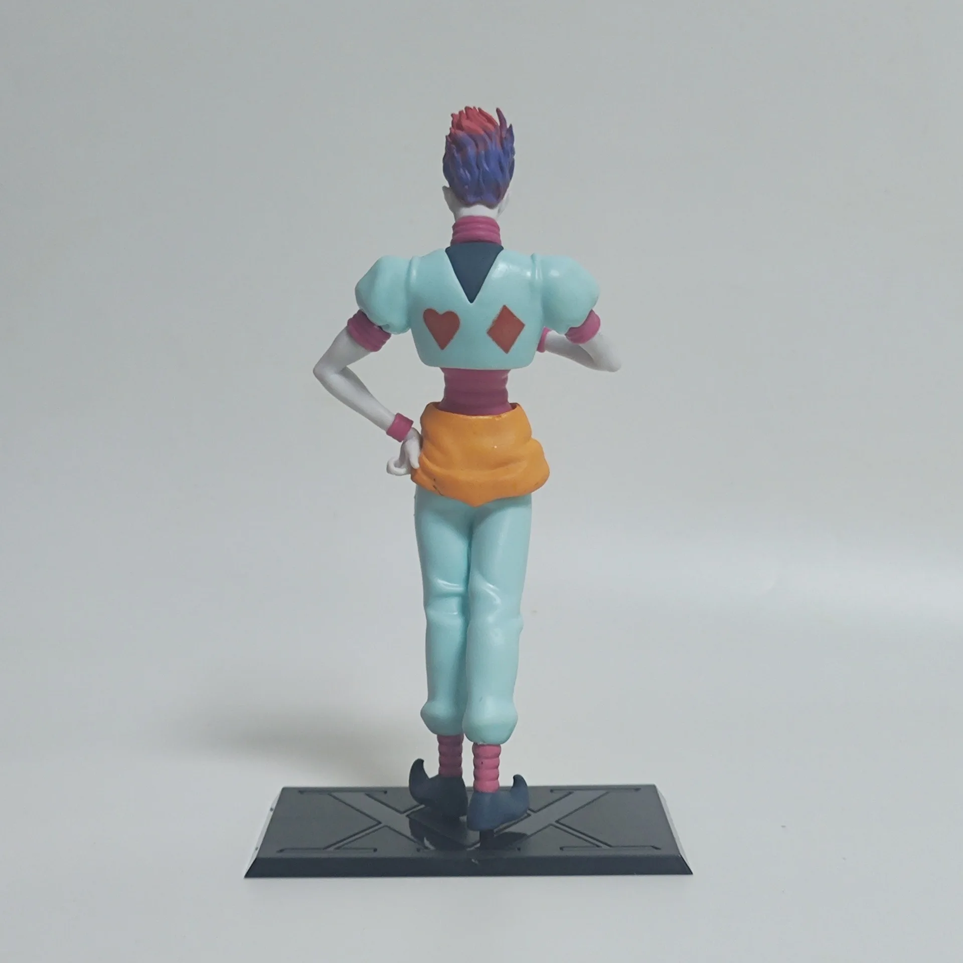 21cm anime hunter × hunter figura hisoka modelo de animação em pé brinquedo presente coleção ornamentos decorativos pvc