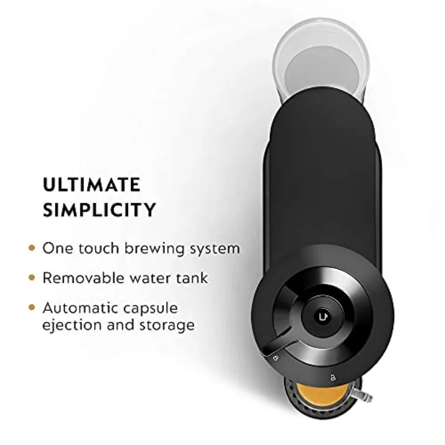 ماكينة صنع القهوة والإسبريسو عالية الأداء للاستخدام المنزلي مع تقنية تخمير متقدمة وتصميم مدمج لداي الفعال