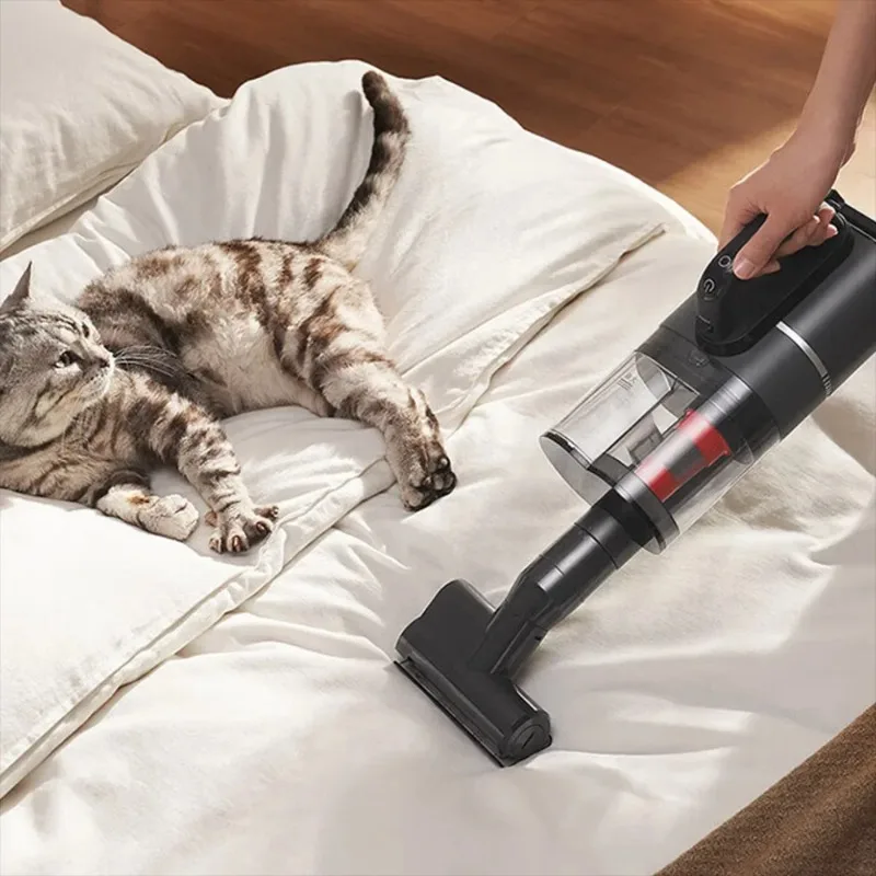 XIAOMI MIJIA 3Max Cordless Floor Scrubber Vacuum Cleaner Mite Remover 180° Flat Head Anti-Tangle with Hot Air Drying Function