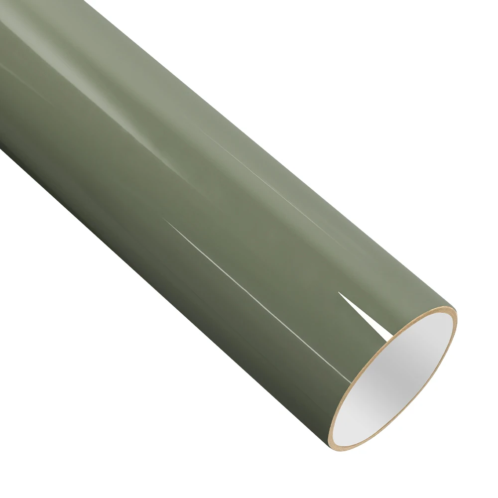 Car Sticker Ultra Gloss Combat Green Wrapping Vinyl Film PET Sticker Bubble Free Auto Decals Car Accessories Exterior Decoration