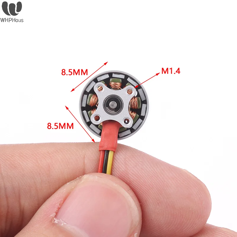 DIY Mini FPV maszyna do przesuwania pomieszczeń Micro 1104 HM silnik bezszczotkowy 1-2S 4300KV Mini zdalnie sterowany Quadcopter drona bezszczotkowy