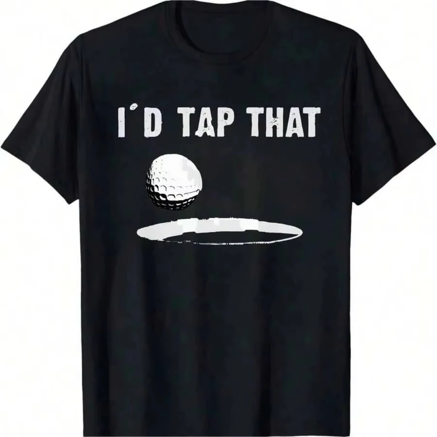 Golf T-shirt I will capture that interesting men's golf outfit Women's unique sports T-shirt Fashionable Y2K short-sleeved shirt