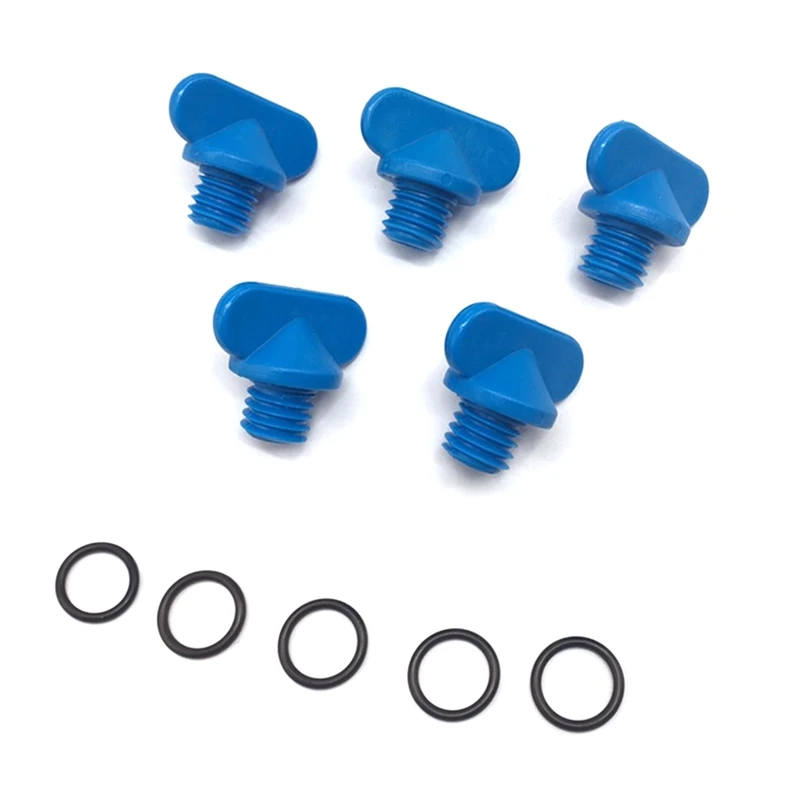 5 Pack Exhaust Manifold Water Drain Plug For Mercruiser Spare Parts 22-806608A1 22-806608A02 8M2000874