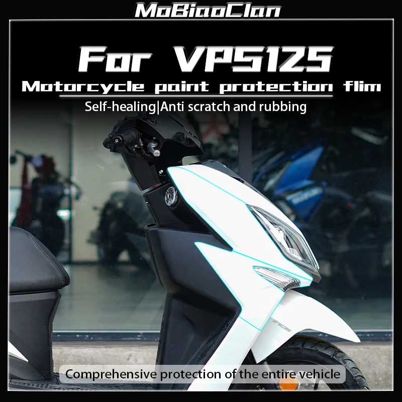 

For DAYANG VPS125 VPS 125 Motorcycle Full Body Transparent Protective Film Kits Of Bike Accessories Protection Stickers Decals