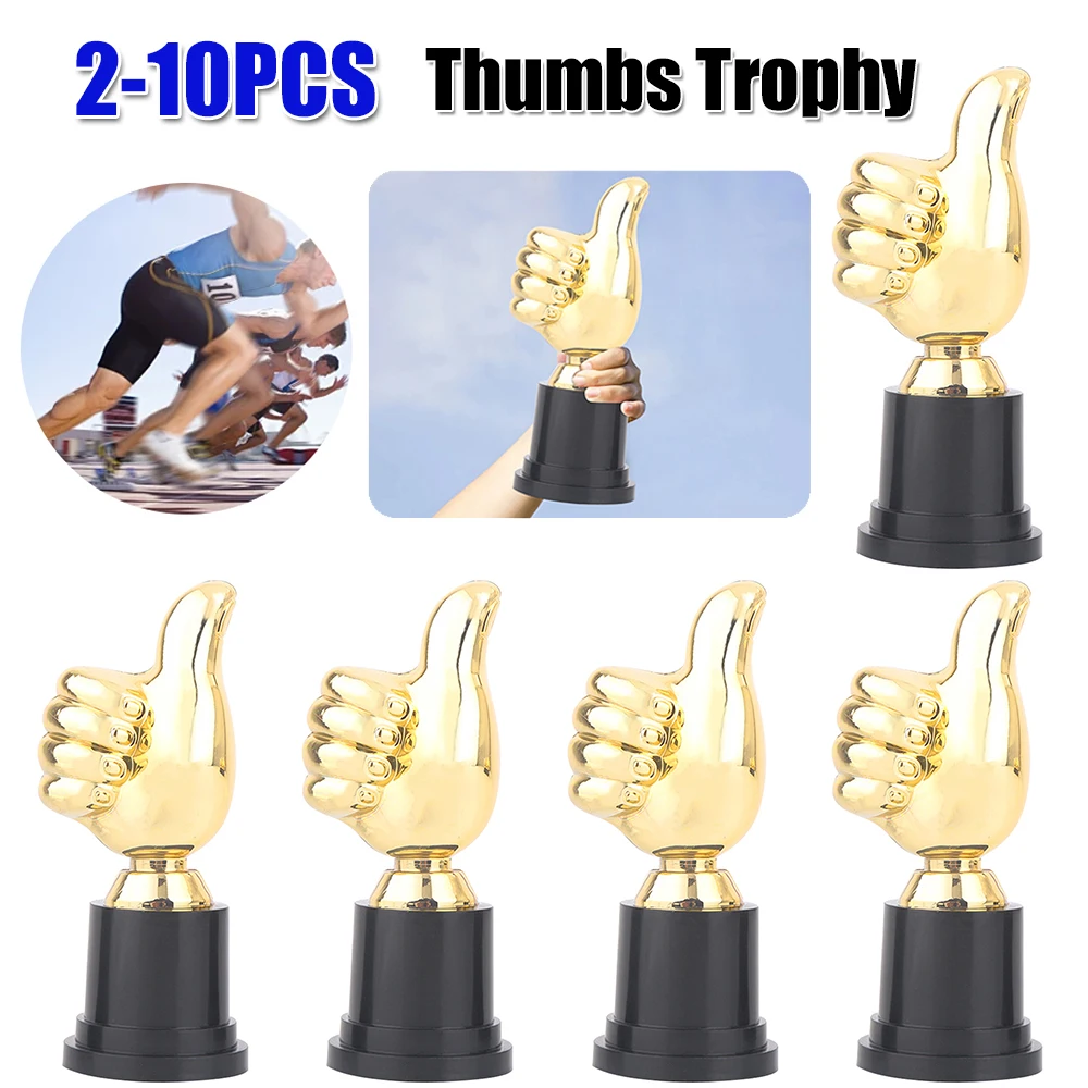 

Наградной кубок «Палец вверх» для футбола, мини-трофей для поощрения, приз за победу, высота 5 дюймов, для декора дома и рабочего стола