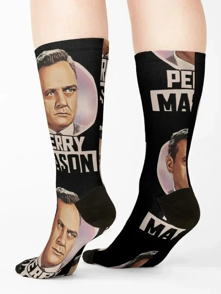 Perry Mason Socks sheer New year's winter gifts colored Boy Socks Women's