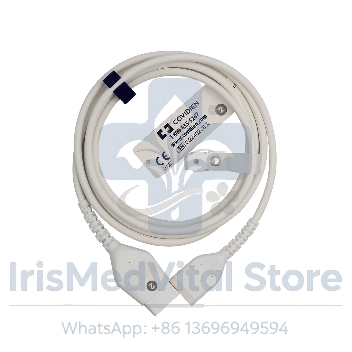 Compatible RSC‑2 Reusable Sensor Cable, Signal Transmission Wire Channel 2 For Teaching Lab Equipment