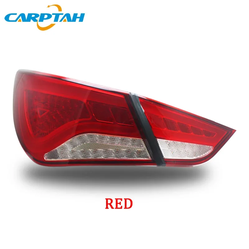 Car LED Taillight For Hyundai Sonata 2011 2012 2013 2014 12V Rear Running Lamp  Brake Reverse Dynamic Turn Signal Taillamp