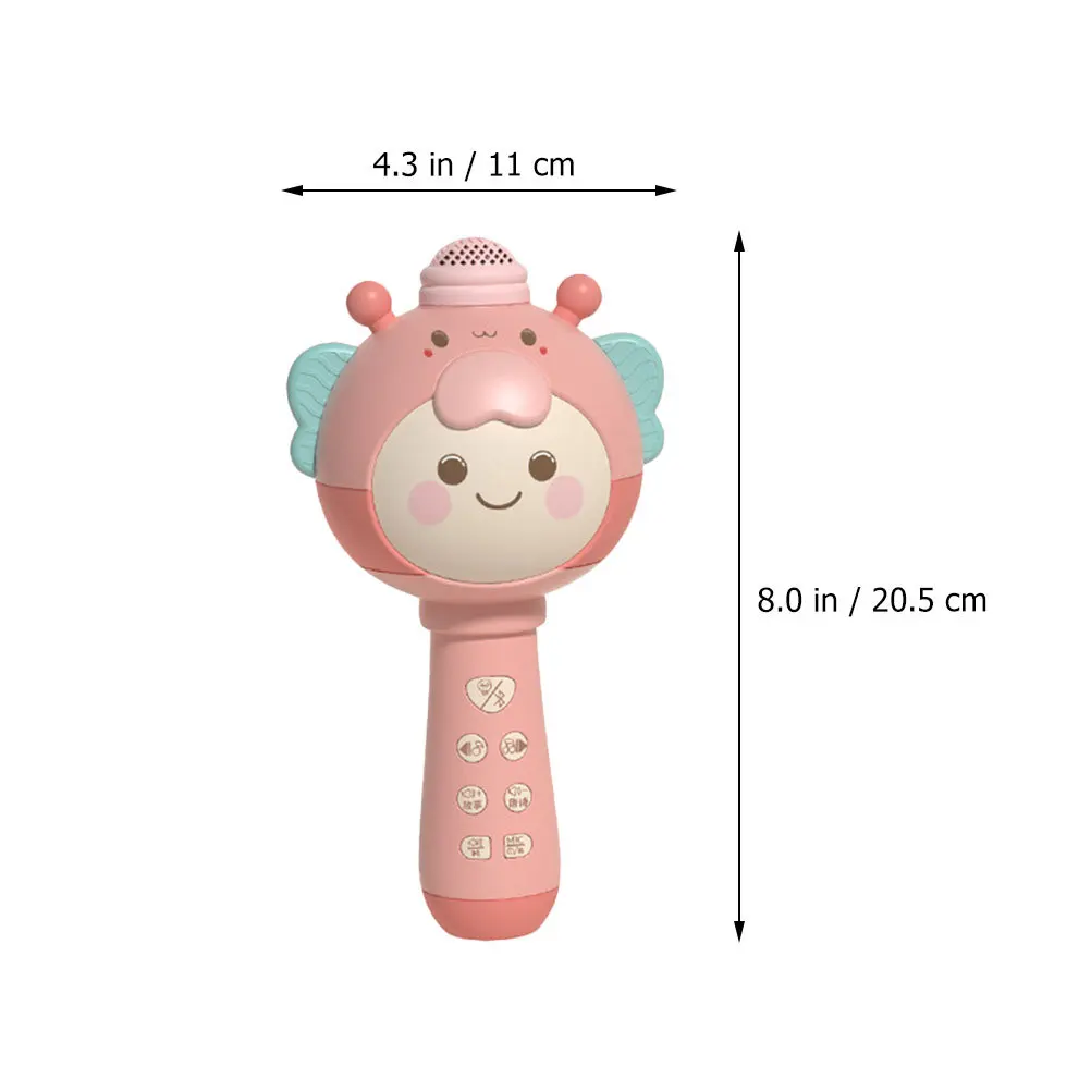 مجموعة واحدة من ميكروفون الغناء اللاسلكي القابل لإعادة الشحن للأطفال للأنشطة الموسيقية التعليمية المبكرة #6