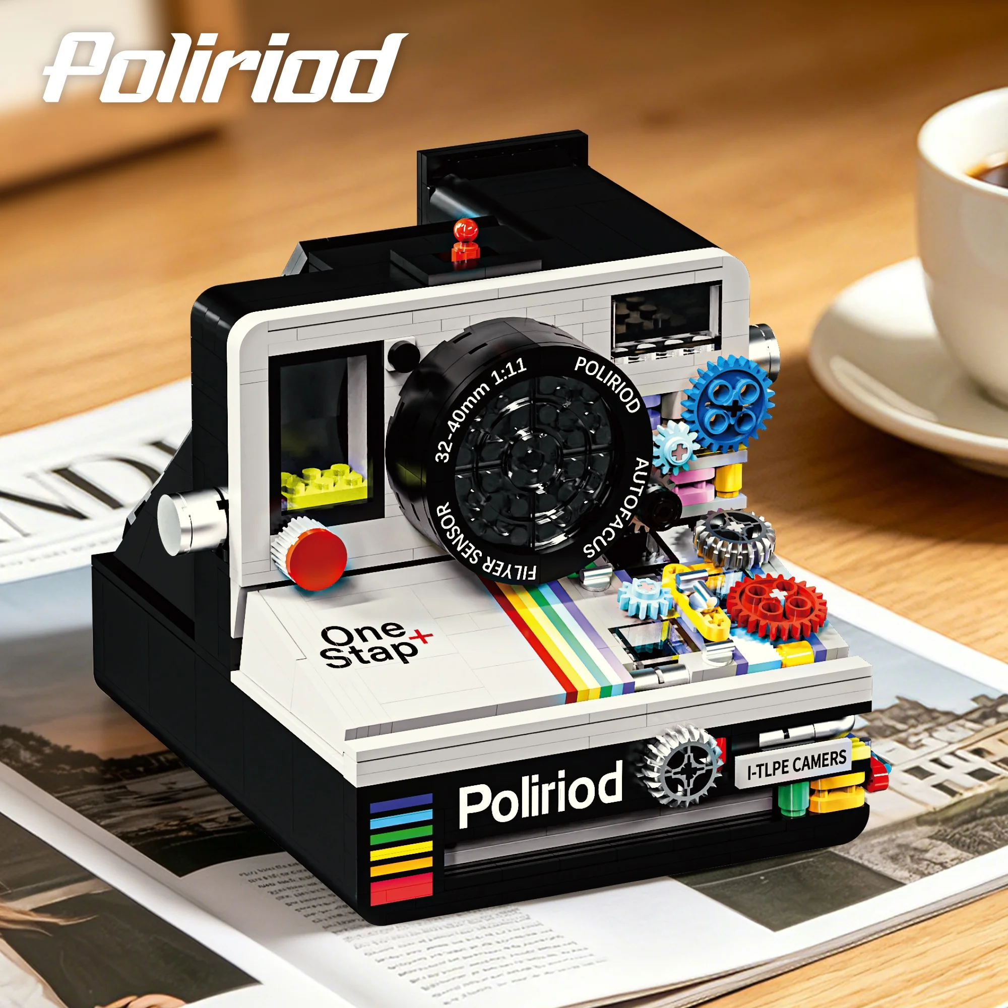 

797PCS Classic Retro Camera Building Blocks Creative Photography Equipment Model Bricks DIY Display Collection Set for Adults