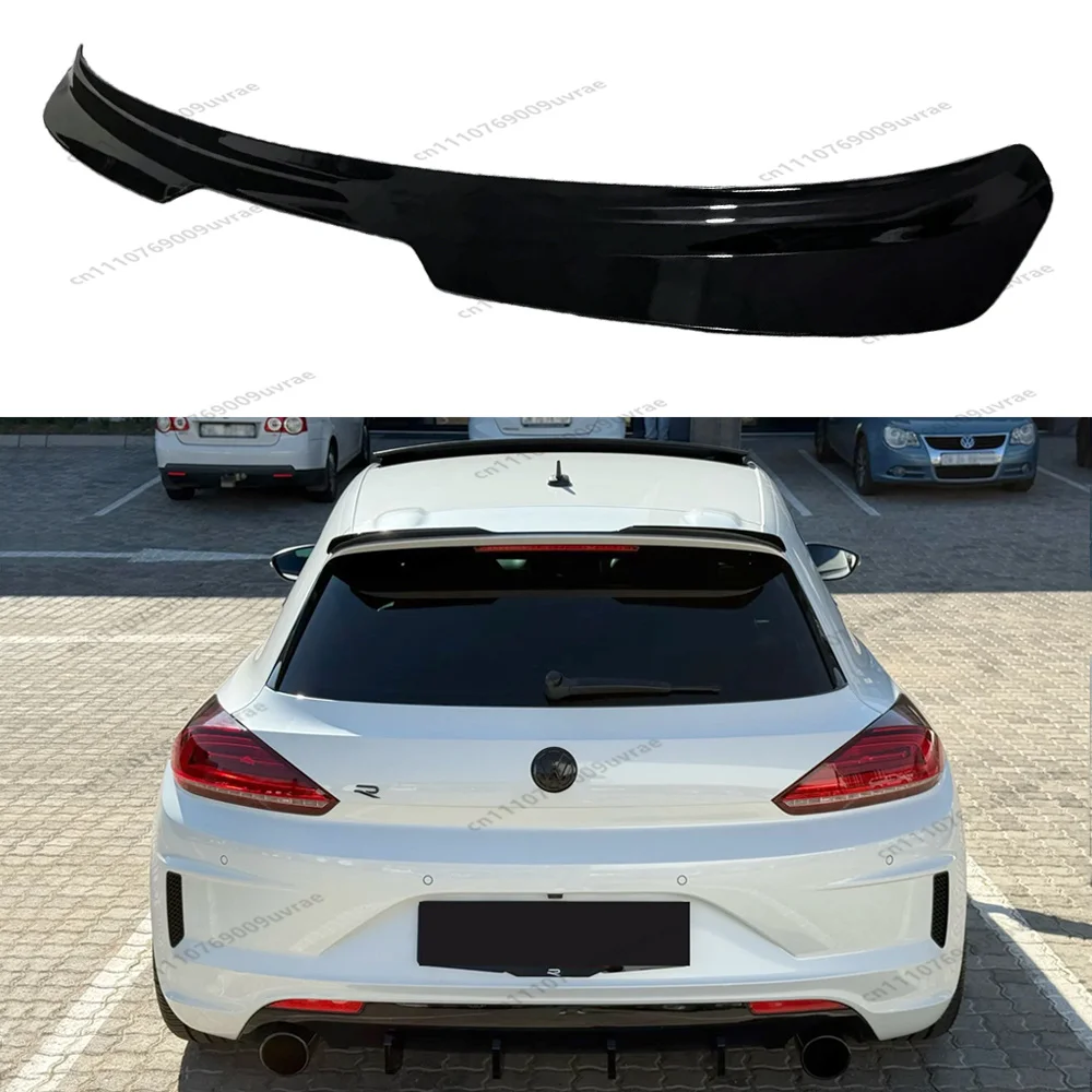 

For Volkswagen VW Scirocco MK3.5 R GTS 2014-2017 Maxton Style Rear Roof Spoiler Cap Tail Wing Boot Lip Body Kit Extension Trim