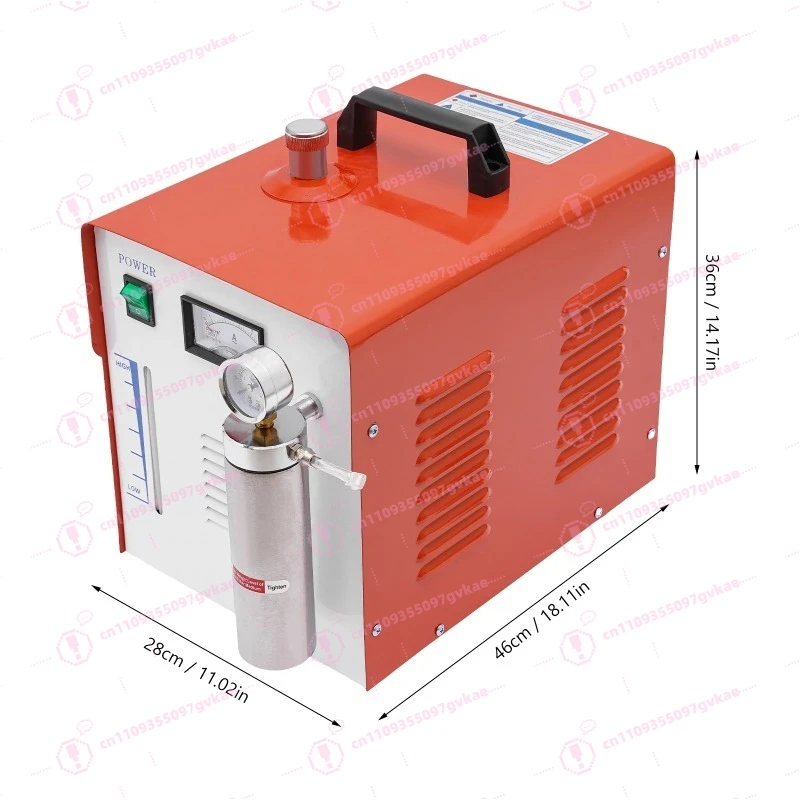 65-75L/H Oxygen-Hydrogen HHO Generator Water Welder HHO Acrylic Polishing Machine Polisher W/Flame Torch
