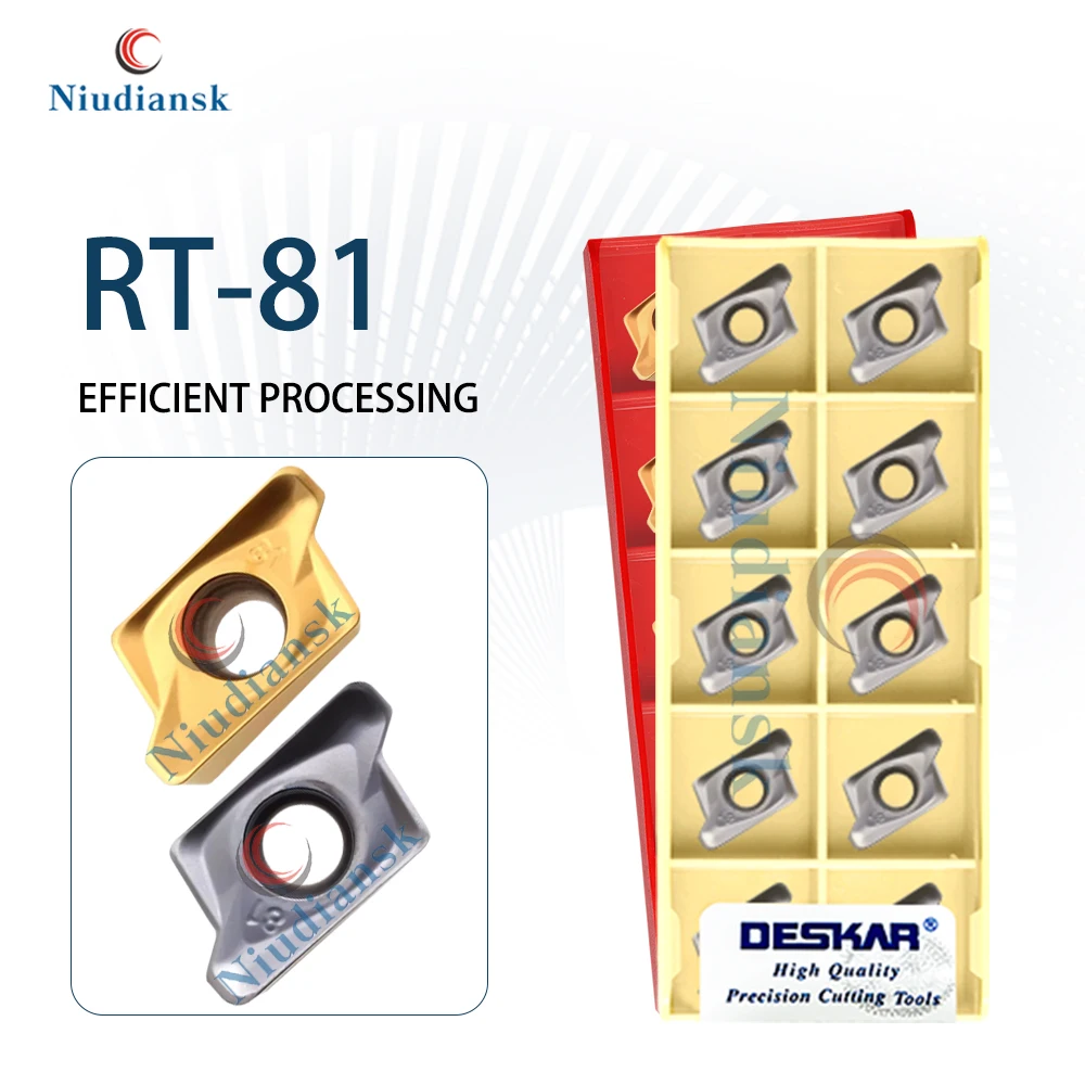 

RT070204R-81 RT100308R-81 LF6018 LF6028 Быстрые фрезы вперед к фрезе Токарный станок с числовым управлением Фрезерная вставка Режущие инструменты