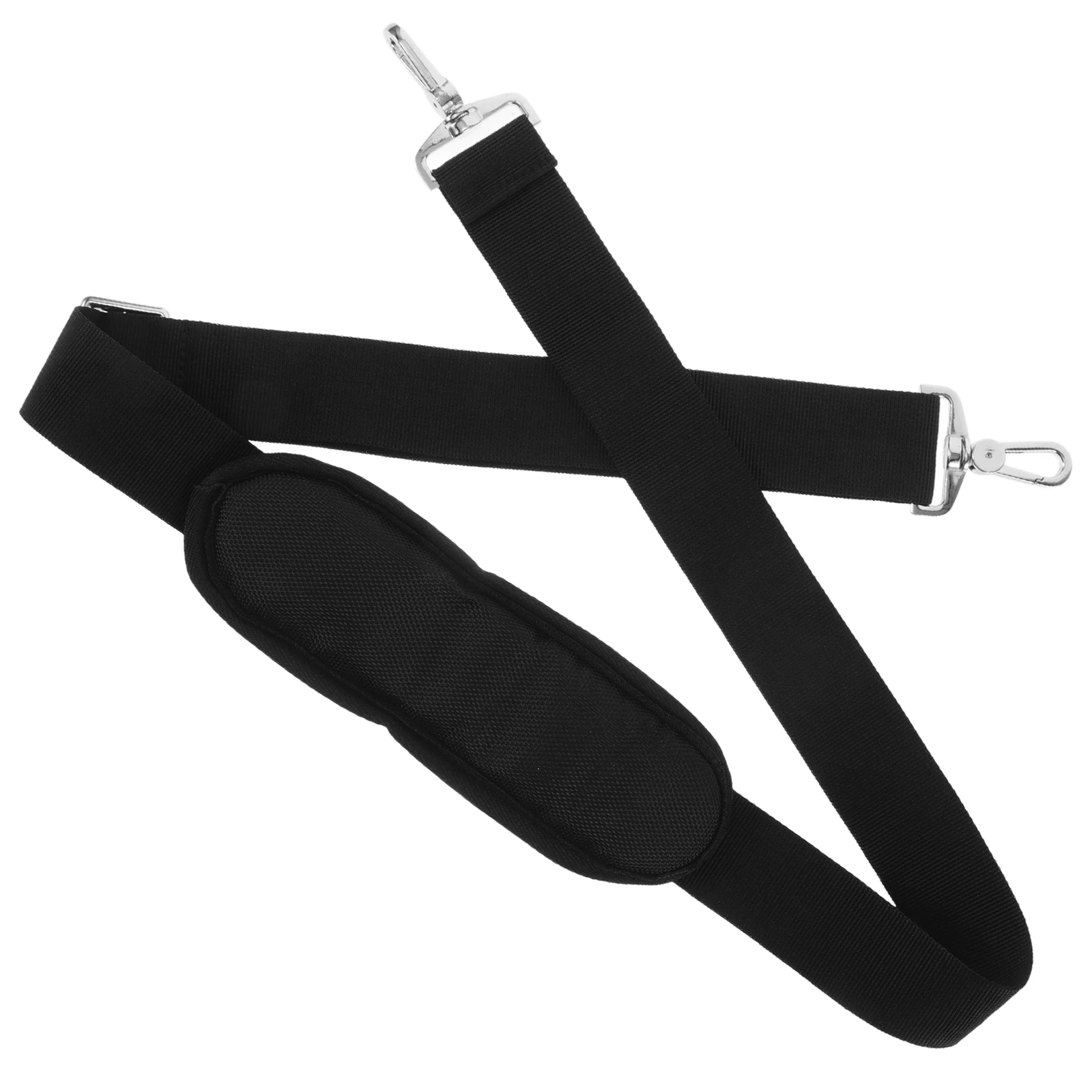 

Durable Adjustable Laptop Backpack Strap Black Nylon Replacement Bag Shoulder Strap For Computer Bag Travel Student Use