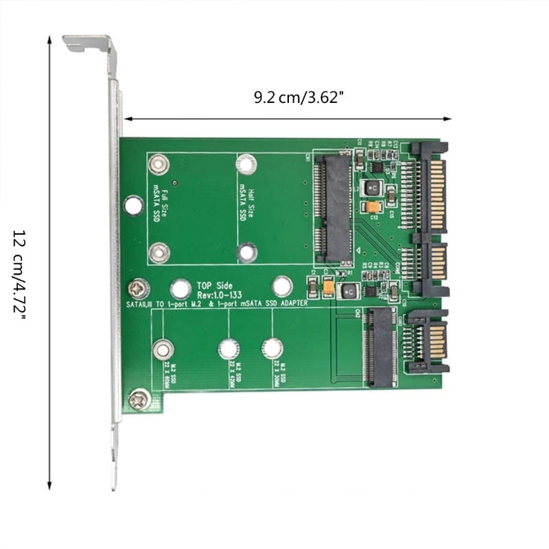 M.2 NGFF mSATA SSD to 2.5" III SSD Key M.2 SSD to 2.5in