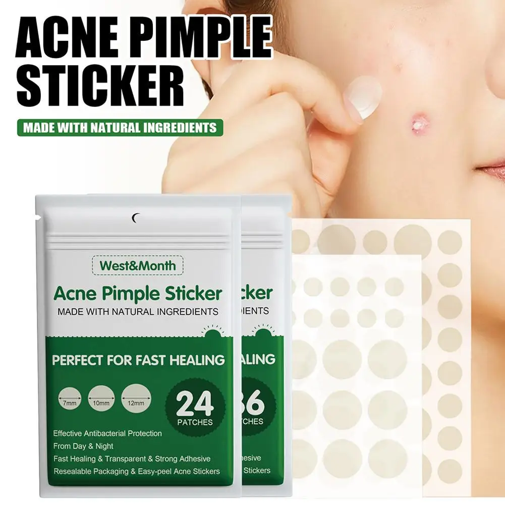 24/36Pcs Acne Pimple Patch Sticker Acne Treatment Pimple Care Для Mask Spot Маска Tool Лица Skin Remover Blemish Facial Z1V8