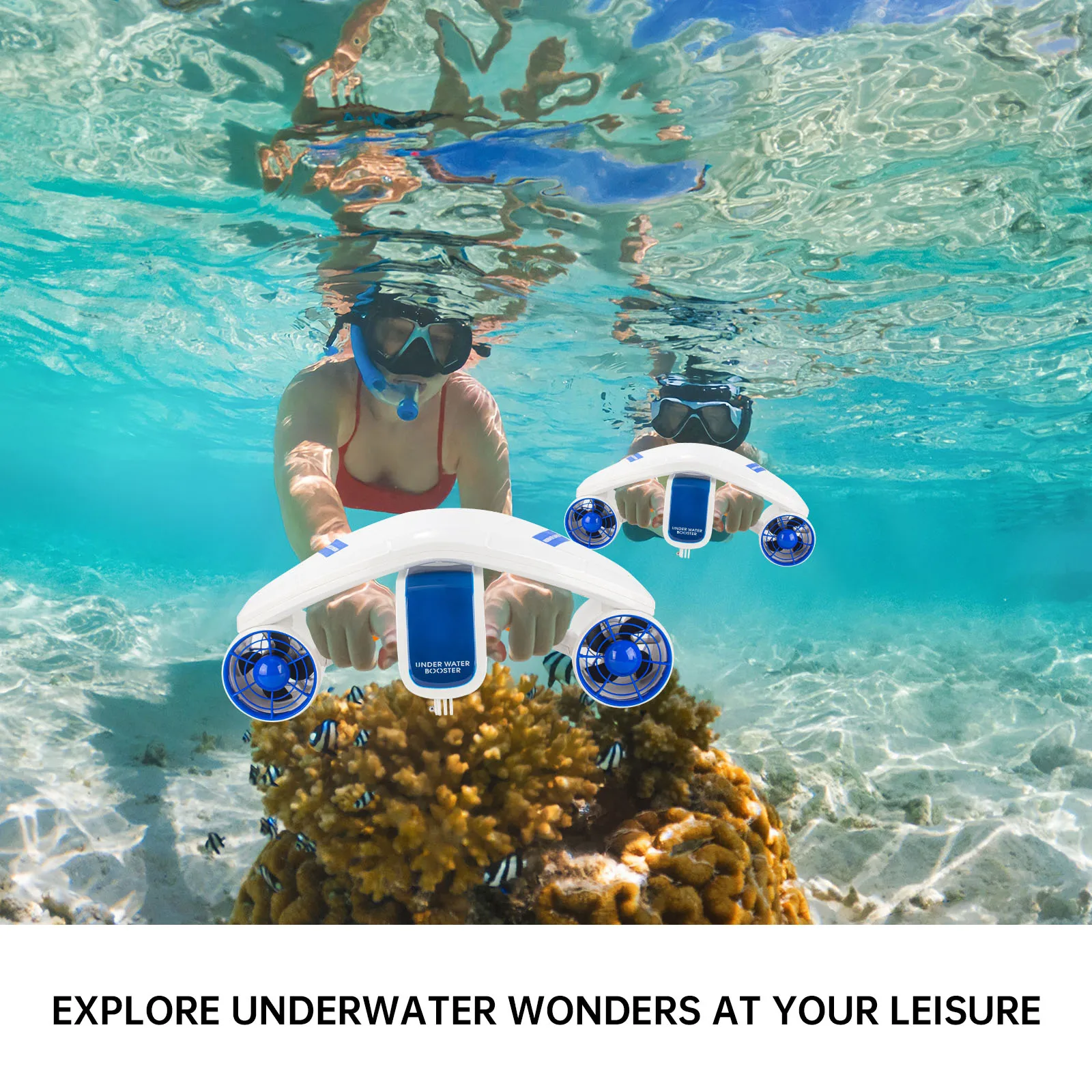 Scooter de buceo eléctrico inteligente Acqua Scooter subacuático de mar eléctrico Scooter de agua inflable