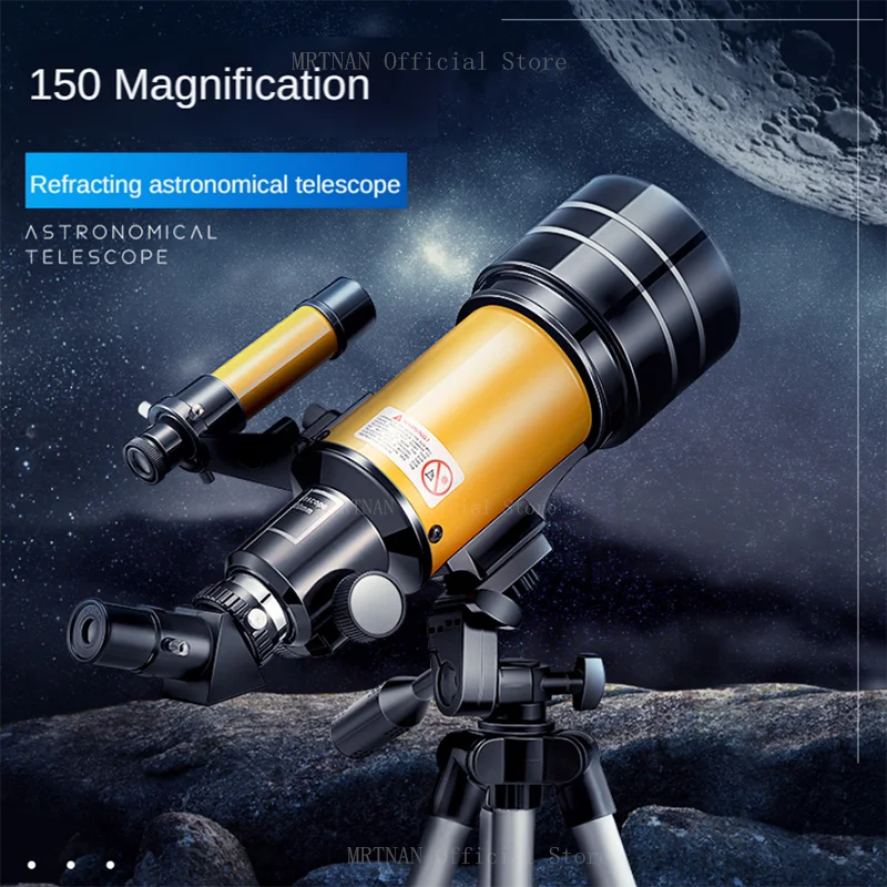 150X Zoom HD Star Moon Professional Astronomical Telescope Space Long Range Binoculars Powerful Monocular Night Vision