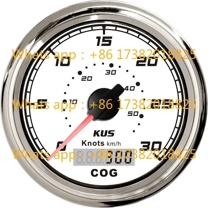 Genuine GPS speedometer, code table, nautical meter 30-60 nautical miles, yacht marine instrument including GPS
