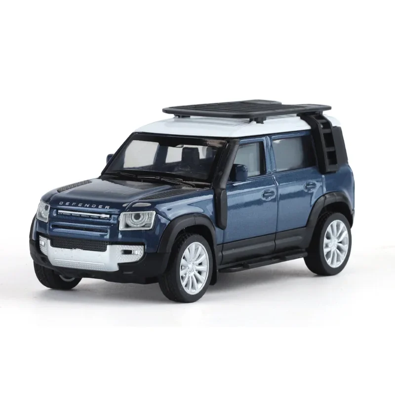 1/43 Scale Land Rover Defender 110 รุ่นรถดึงกลับคอลเลกชัน Miniature Voiture ของเล่นรถของขวัญเด็กของขวัญวันเกิด