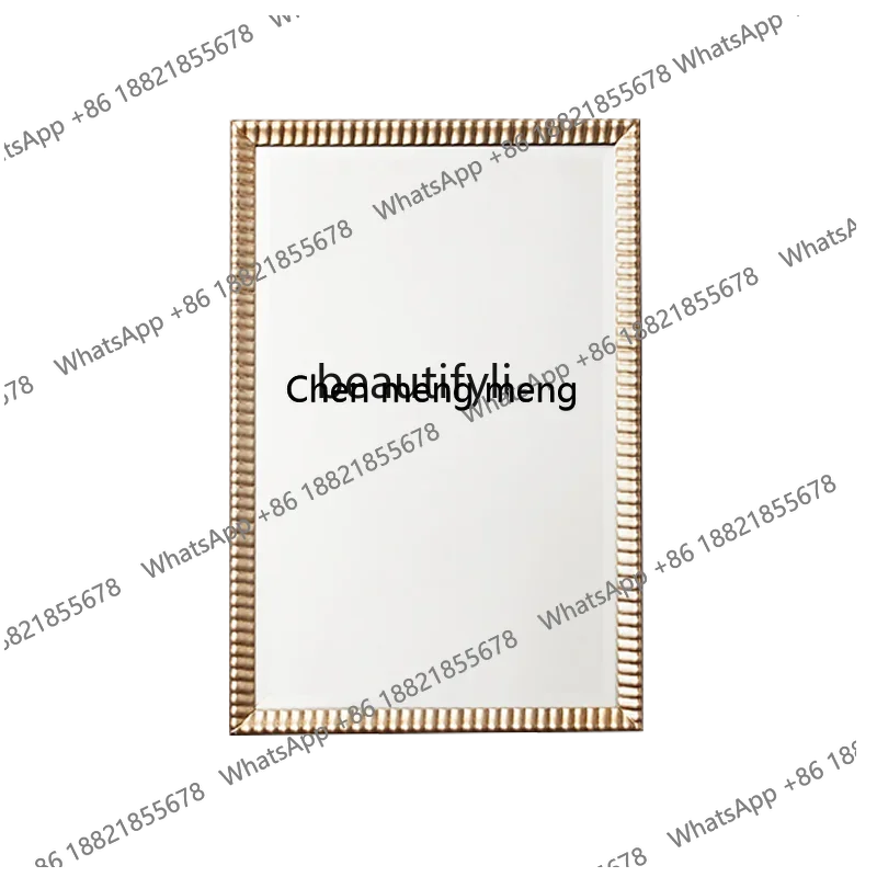H134 European wall-mounted makeup bathroom vanity wall-mounted art decoration porch full-length mirror