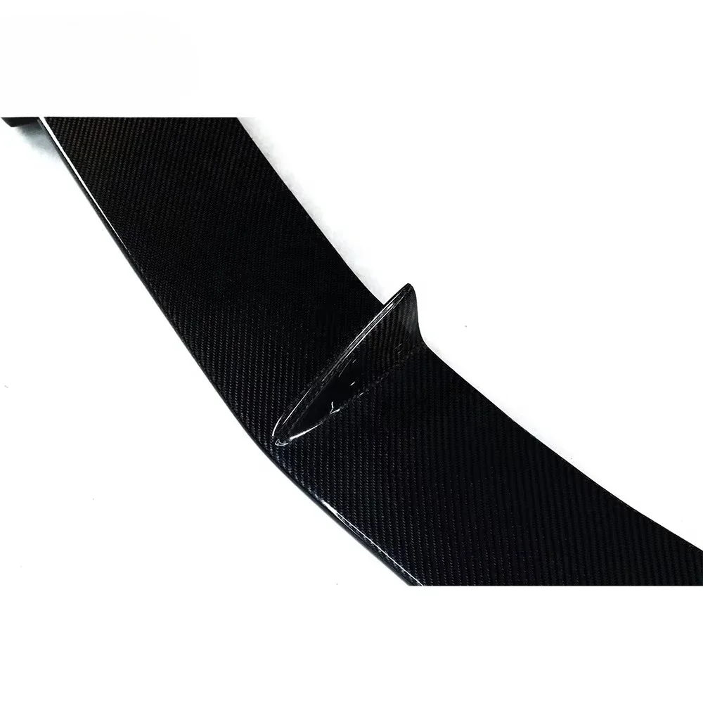 طقم الجسم الأمامي من ألياف الكربون الشفة الأمامية لـ I8 #4